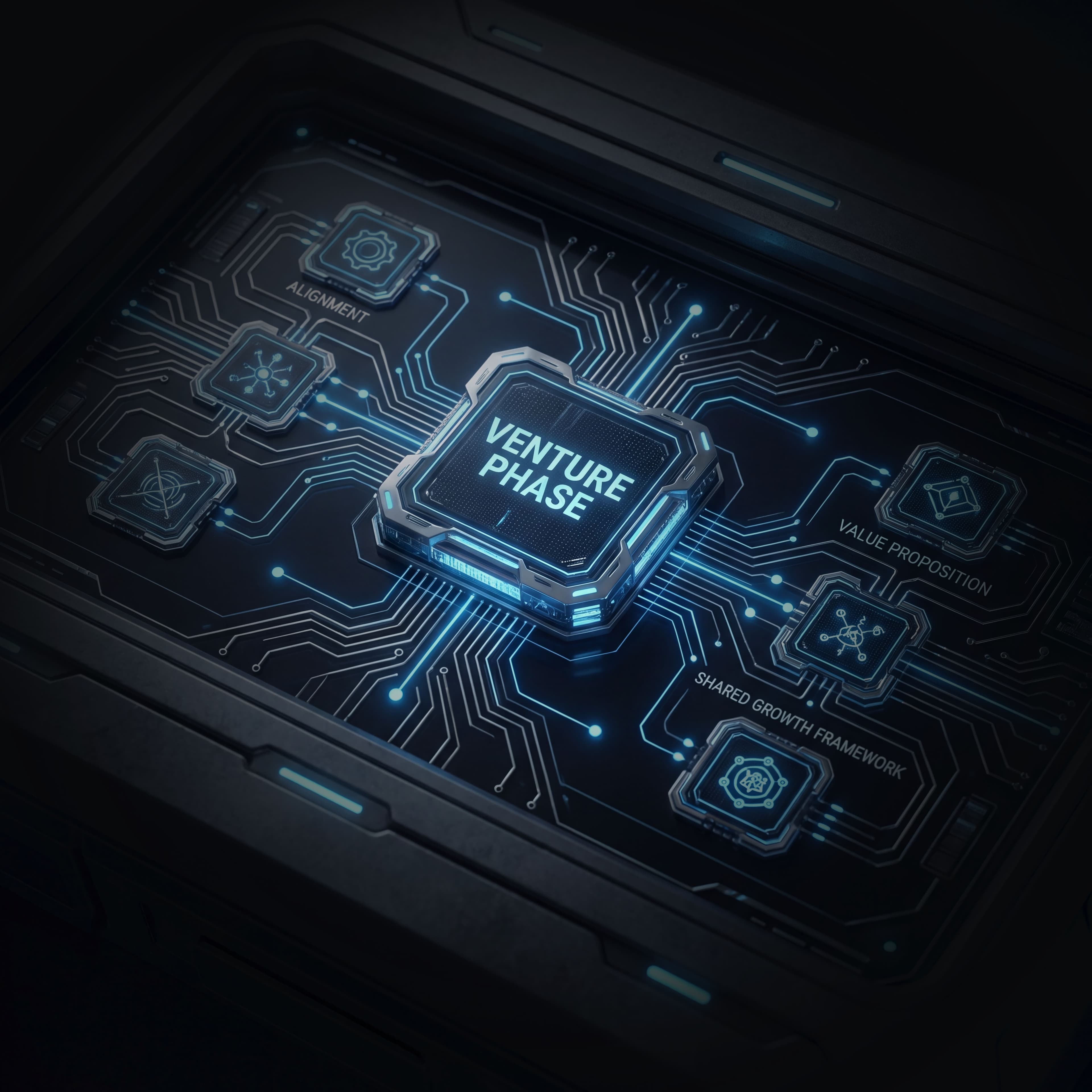 Technical Blueprint Illustration